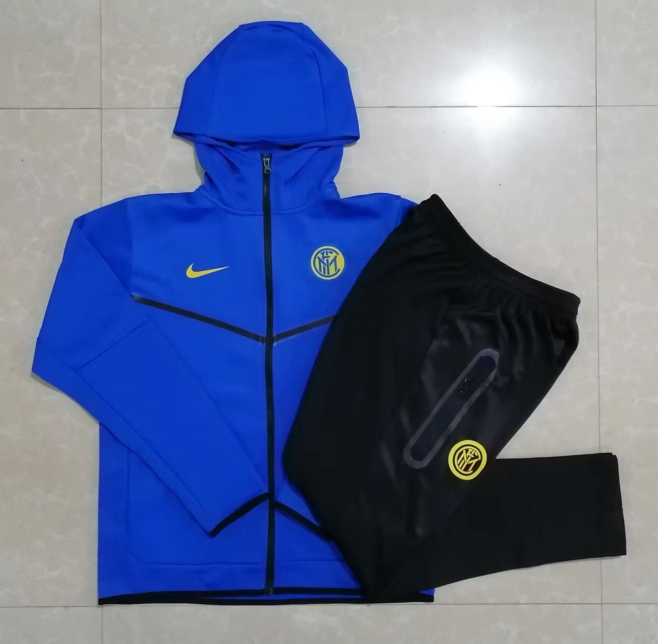 AAA Quality Inter Milan 22/23 Hoodie Tracksuit - Blue